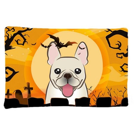 Carolines Treasures Halloween French Bulldog Fabric Standard Pillowcase BB1796PILLOWCASE